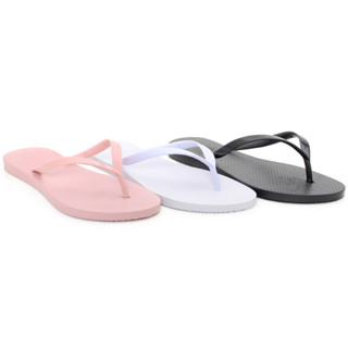 Chinelo feminino liso basico de qualidade.