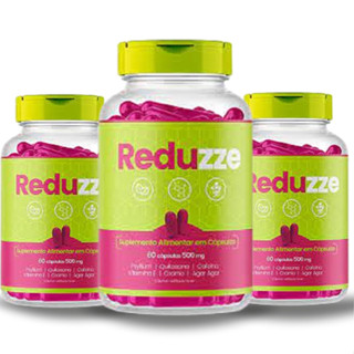 Reduzze Composto Alimentar 100% Natural (03 Potes)