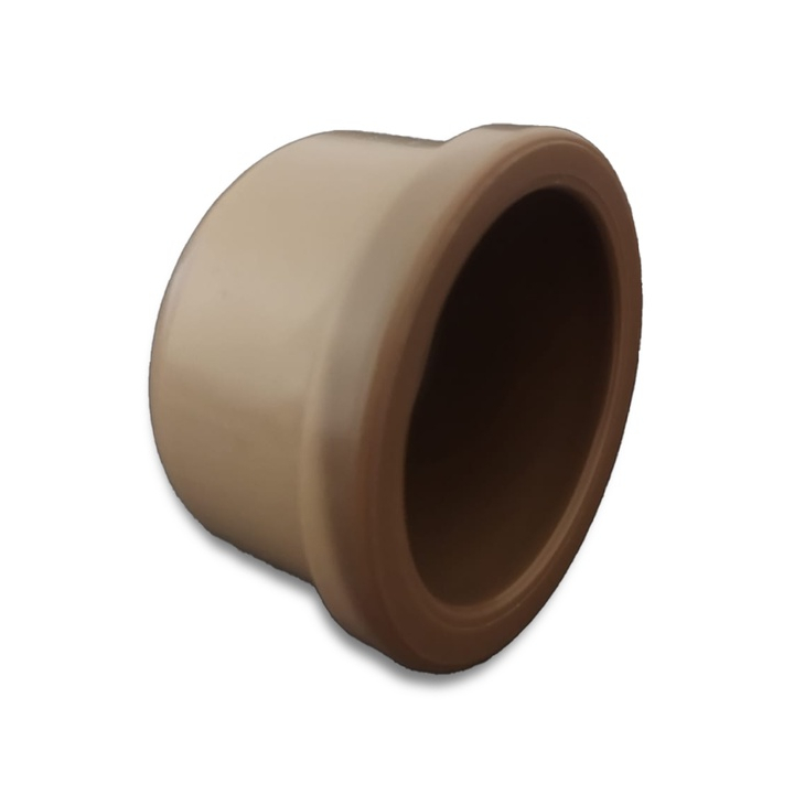 Cap Tampão Soldável 25mm (3/4'') PVC Marrom em Oferta na Shopee