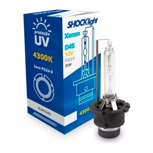 Lampada Xenon D4s 4300k 35w 12v Slx4d4s Reposição Original — imagem 2 de 2