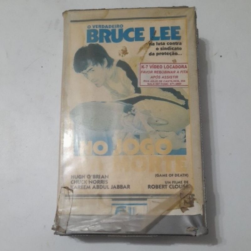 VHS O verdadeiro Bruce Lee (Raro)