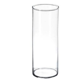 01 Tubo de vidro para castiçais e porta velas