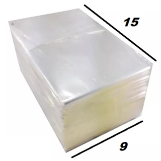 Saco Plástico Transparente 9x15 Esp.0,06 Pct.c/ 1kg Pp em Oferta na Shopee
