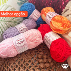 LA MOLLET 40G CIRCULO PARA TRICO E CROCHE [PARTE 2/2]