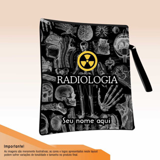 Porta Jaleco profissão (Radiologia )personalizado com nome