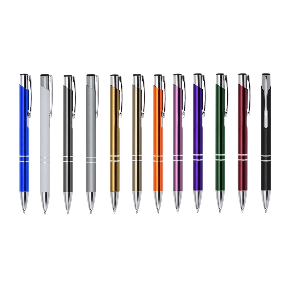 Kit 50 Unidades Caneta De Metal em Oferta na Shopee