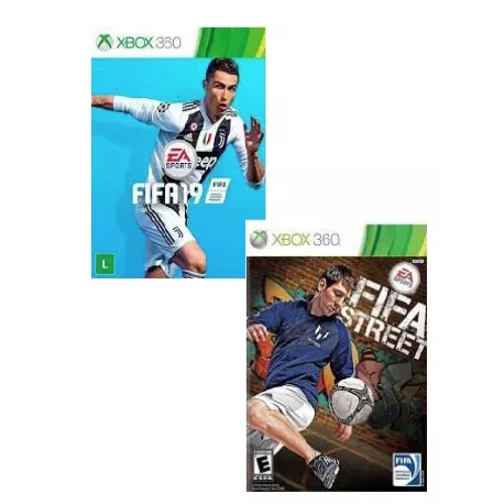 KIT FIFA-19 + FIFA STREET X-360 DESBLOQUEADO