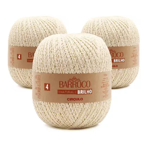 Barroco Natural Brilho N 4 - 700 gramas