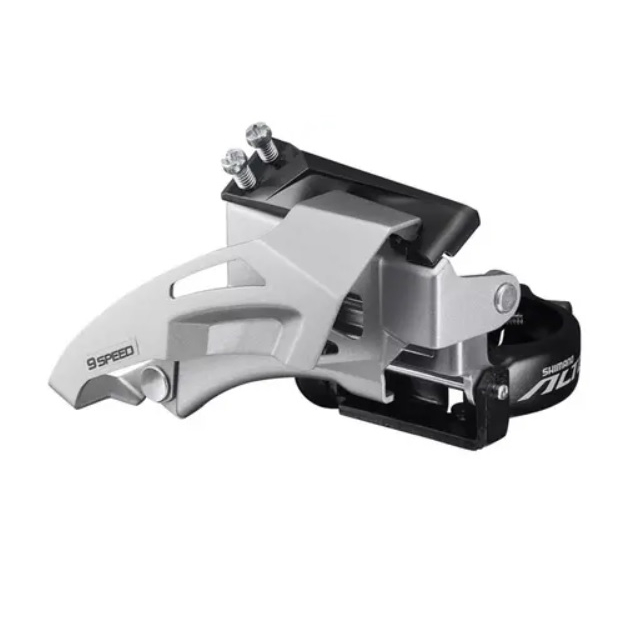 Câmbio Shimano Dianteiro Triplo Altus Fd-m2000 Abraçadeira Baixa 3x9v Index Original Brasil