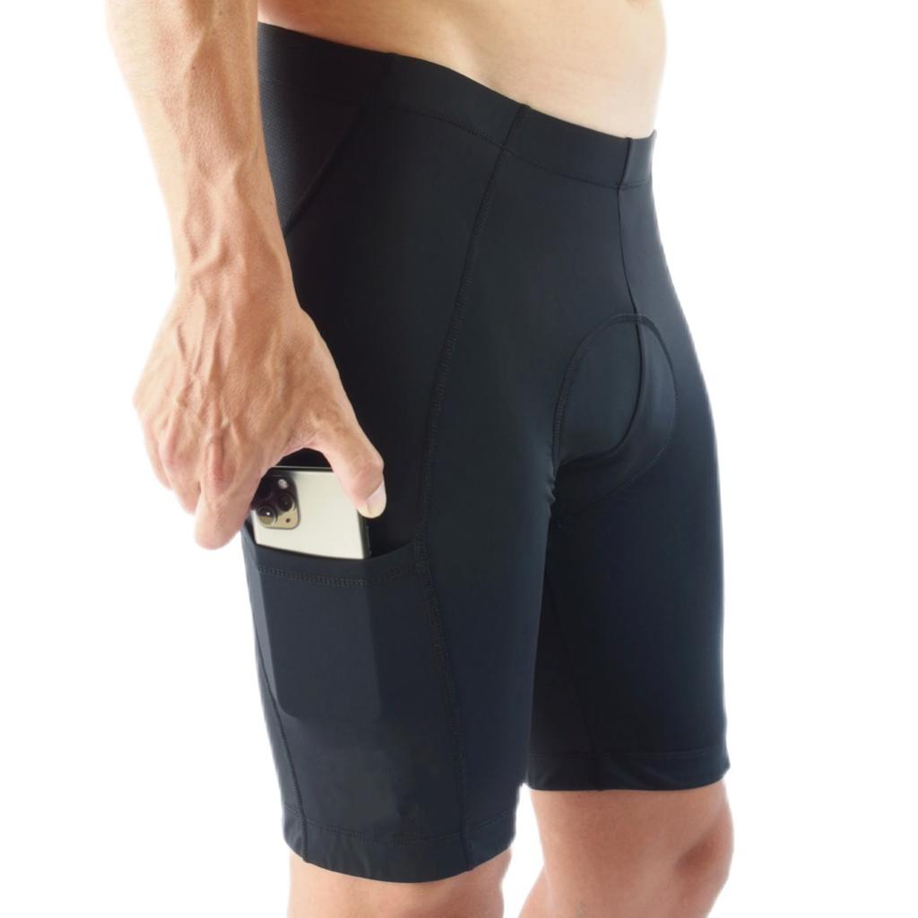Bermuda De Ciclismo Com Bolsos E Com Forro Roupa Ciclista Profissional Densidade D90