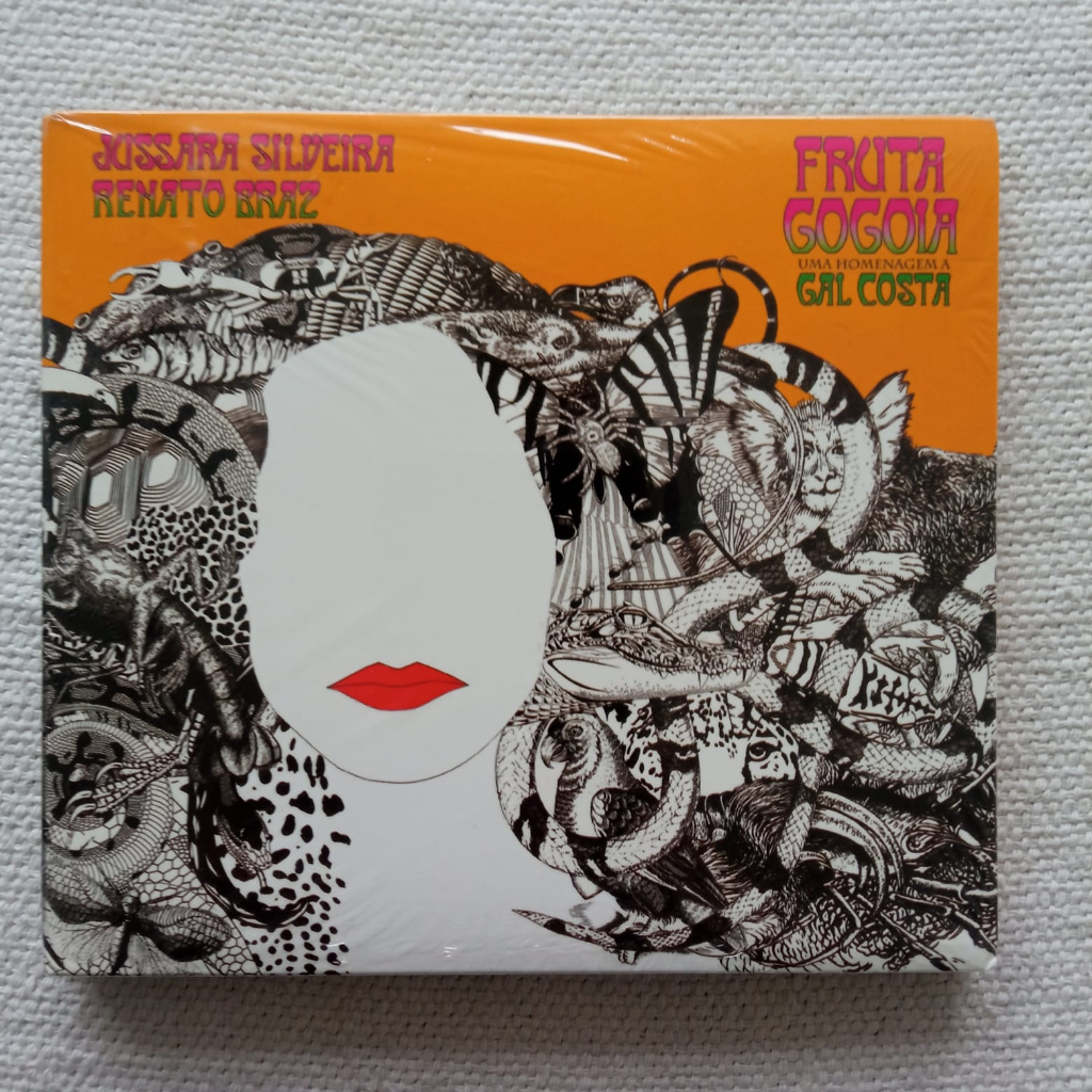 CD JUSSARA SILVEIRA E RENATO BRAZ - FRUTA GOGOIA - HOMENAGEM A GAL COSTA - LACRADO