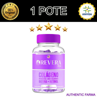 Revera Caps 1 Potes 60 Cáps Original Rejuvenescedor em Oferta na Shopee