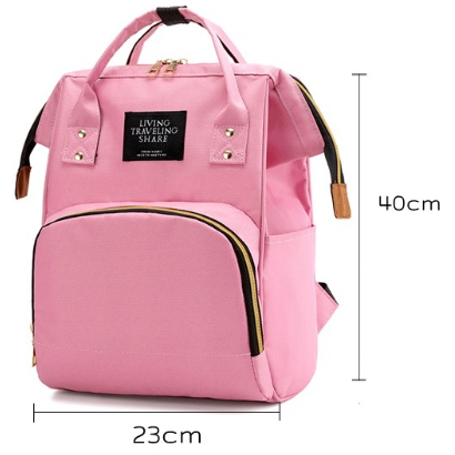 45x31 CM Bolsa Mochila Maternidade Multifunção Bebê Mamãe Preparada Pronta Entrega