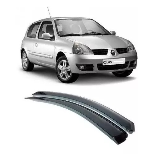 Calha de Chuva Defletor Renault Clio (FASE II) Todos 2P