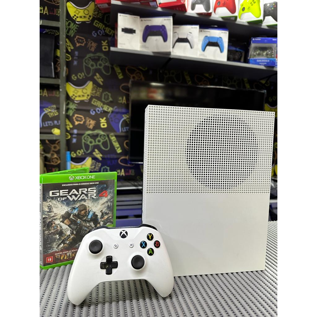 Xbox One S com Incrível resolução 4k e HDR