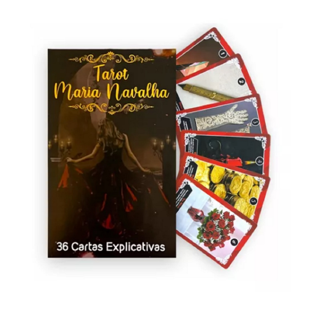 Tarot Maria Navalha - Com 36 Cartas Explicativas