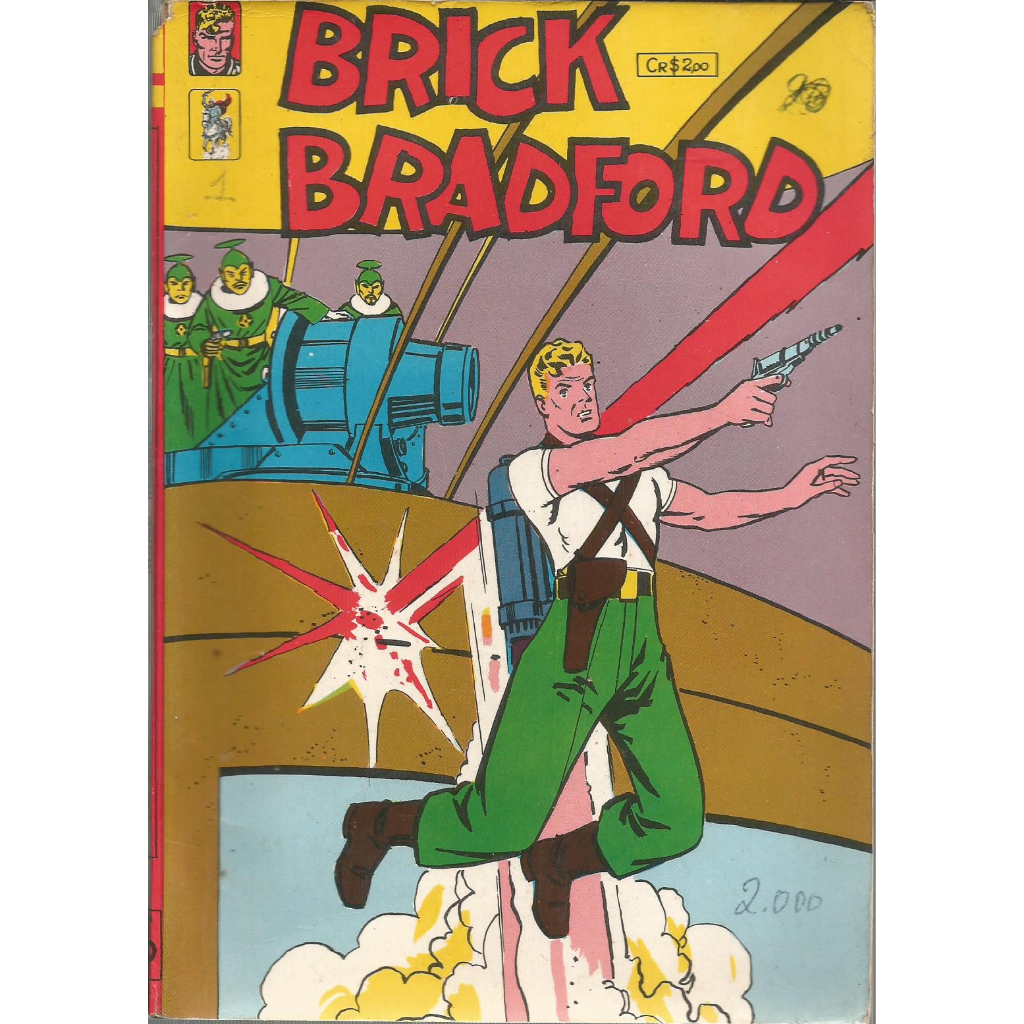 Hq Brick Bradford Editora Paladino - Lote Completo 1 A 11