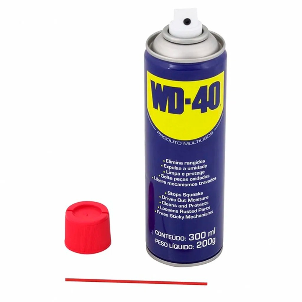 Spray WD 40 Desengripante Óleo Lubrificante Multiuso 300ml