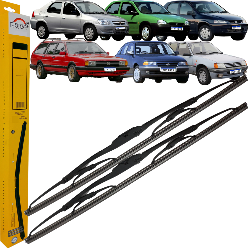 Par Palhetas Dianteiras Dyna Corsa Celta Prisma Santana 205 em Oferta na Shopee