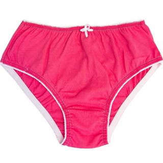 Kit 3 Calcinhas Infantil ( Lisas - Sortidas ) - Tamanho PP ao GG - 100% Algodão - Ref: 3901 em Oferta na Shopee