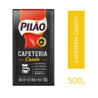 Café Pilão Cafeteria Coado Vácuo 500g