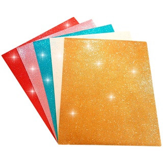 EVA Glitter 40x48cm pacote com 5 peças