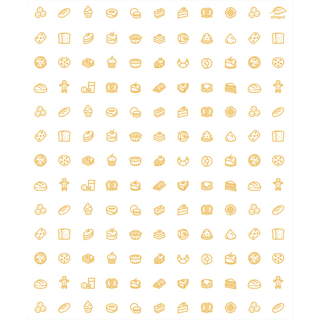 100 Papel Acoplado 50x60 60x50 - Embalagem Alimentos Bolo Doce Salgado Lanche