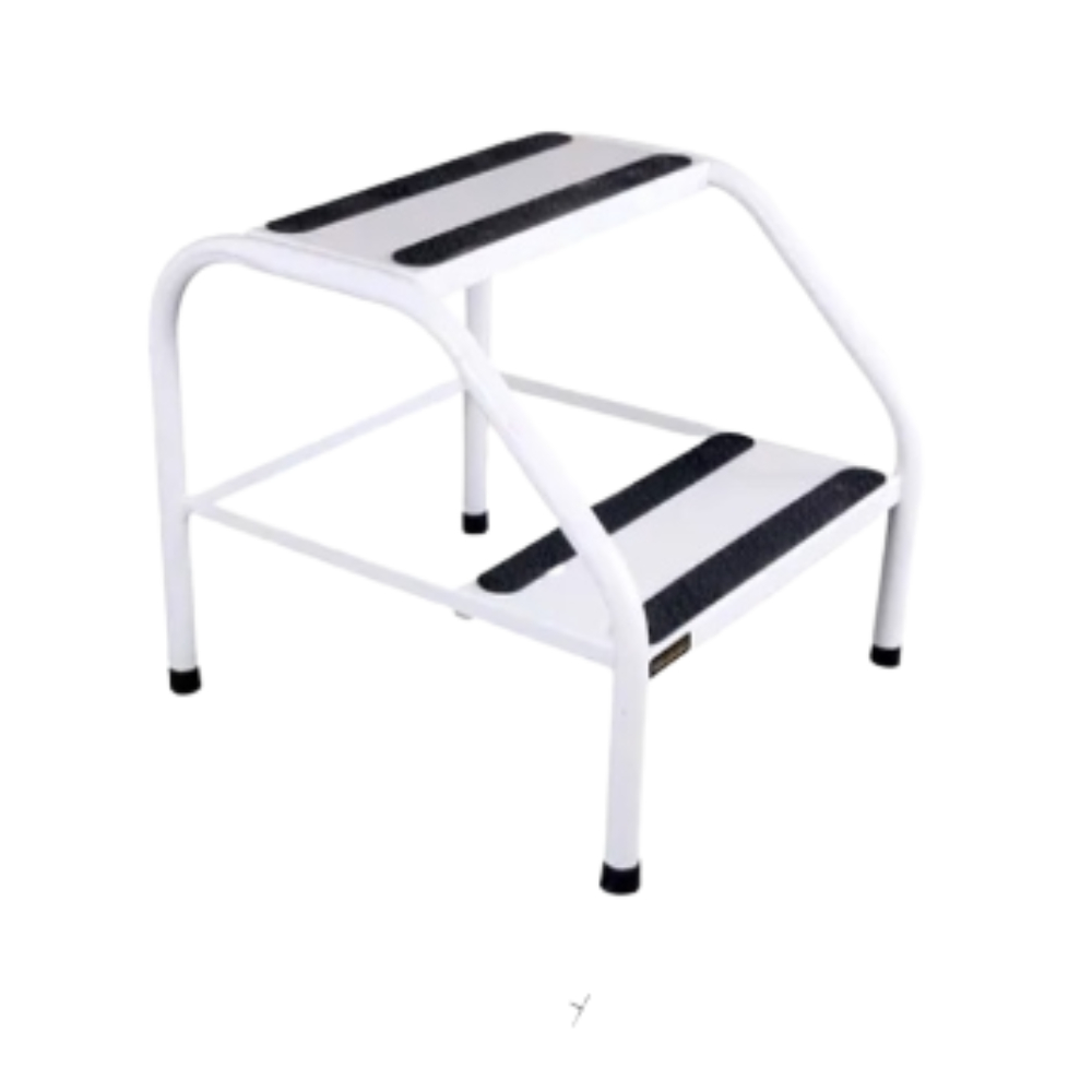 Escada Maca Estética Escadinha 2 Degrau   - Aço