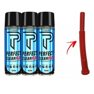 Kit 3 Perfect Clean Flex Gasolina Etanol E Gnv + Bico Aplicador Koube