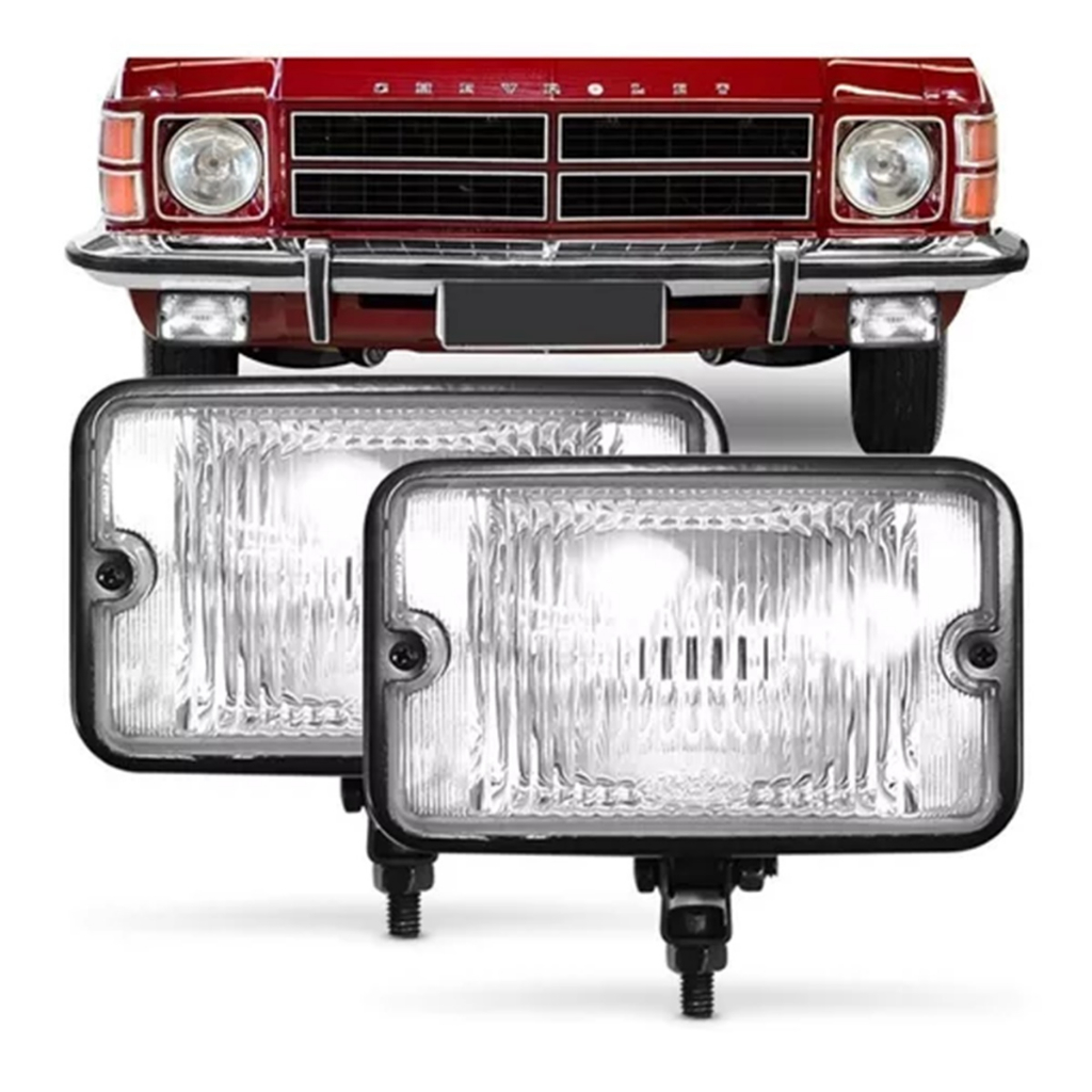 Farol Milha Fusca Opala Maverick Modelo Serra Cibie Ii (Plástico)