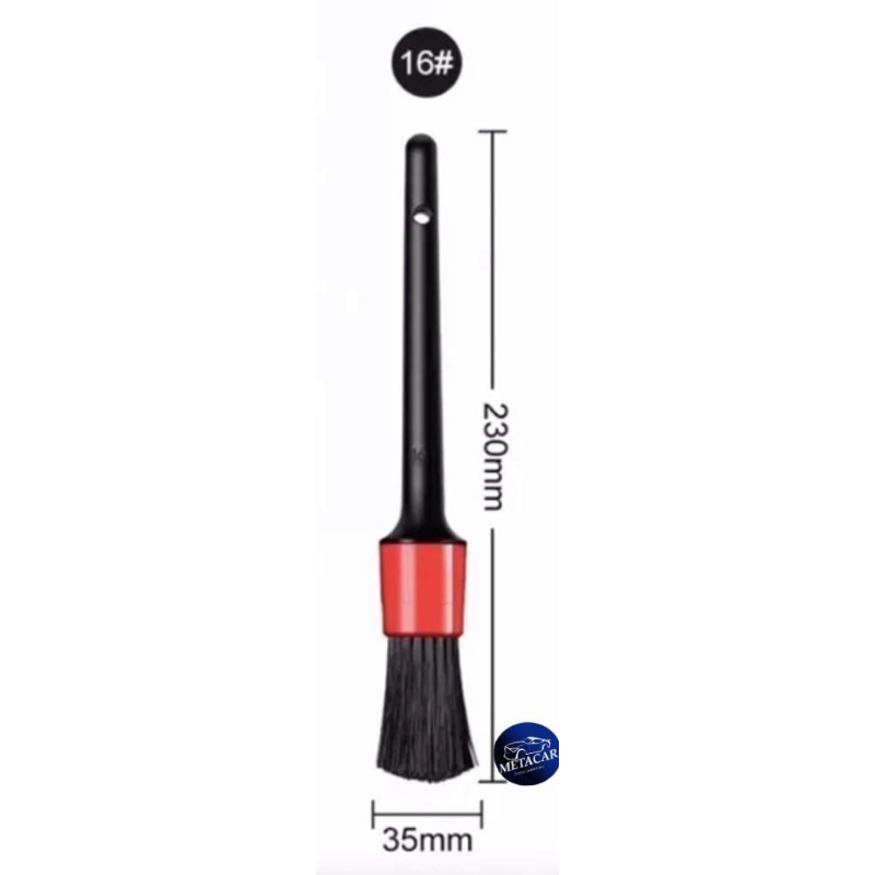 Pincel N.16 Detailer  Escova limpeza Geral Multiuso Automotivo 1 Pincel N.16