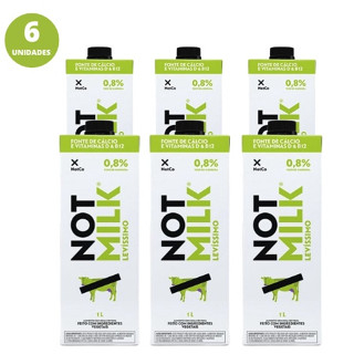 Kit 6 Leite Vegetal Levíssimo Not Milk 1 litro