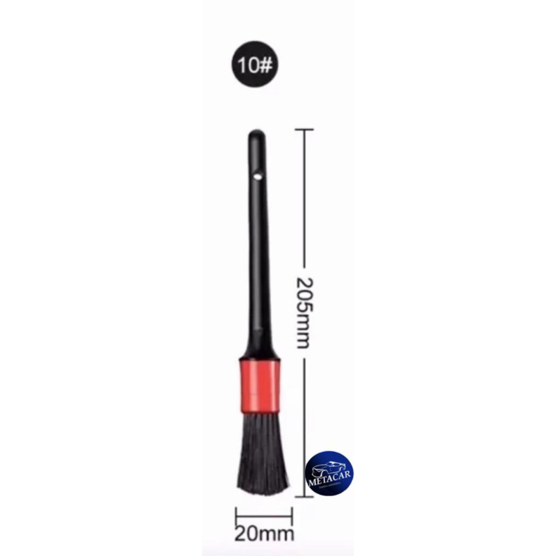 Pincel nº 10 Escova Detailer Automotiva Limpeza Geral Multiuso 1 Pincel nº 10