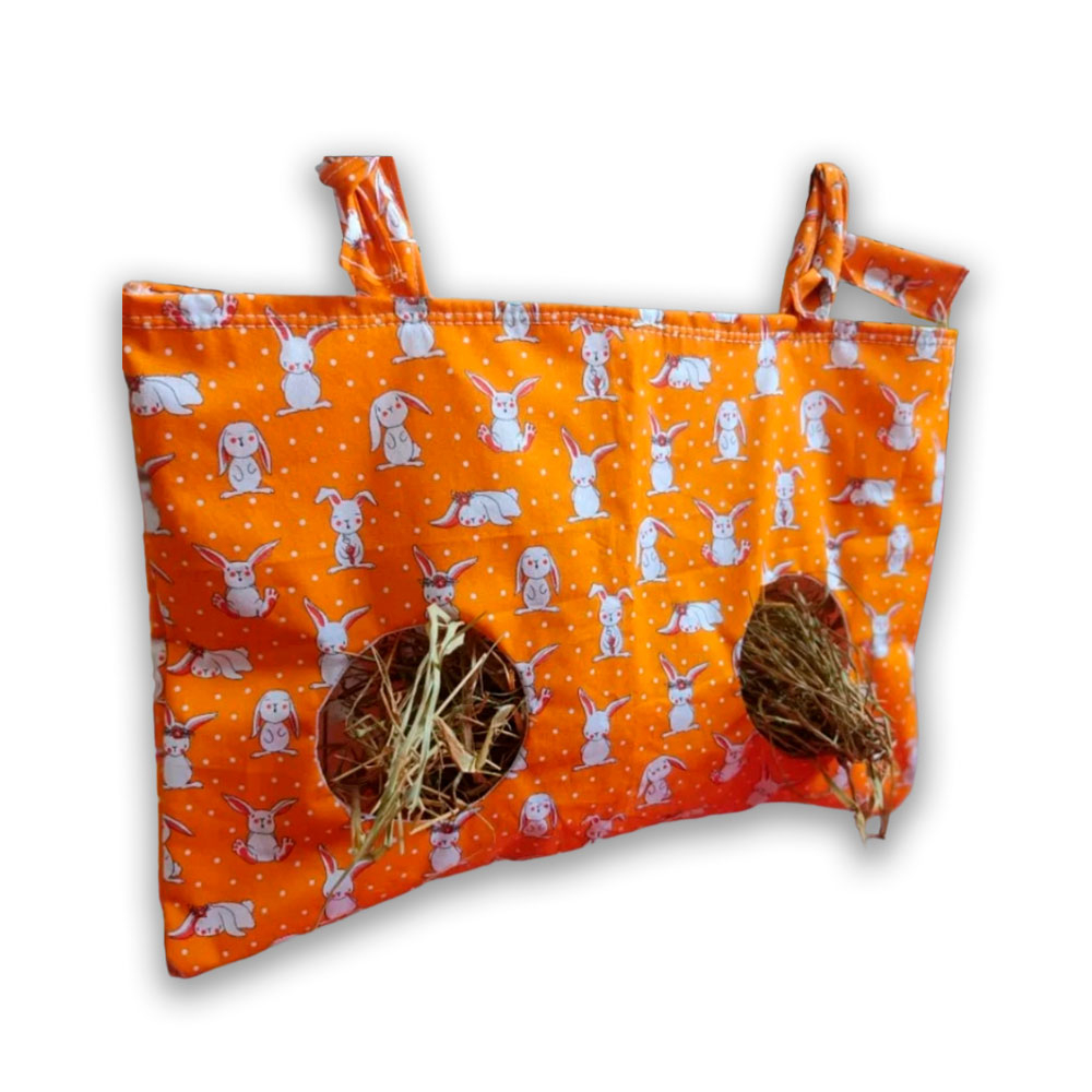 Saco Porta Feno para Coelhos, Porquinho da Índia e Chinchila em Oferta na Shopee
