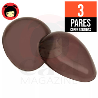 PROTETOR DE ORELHA SILICIONE PROTEGE TINTURA QUÍMICA ALISAMENTO CHAPINHA PRANCHA SECADOR - 3 PARES em Oferta na Shopee