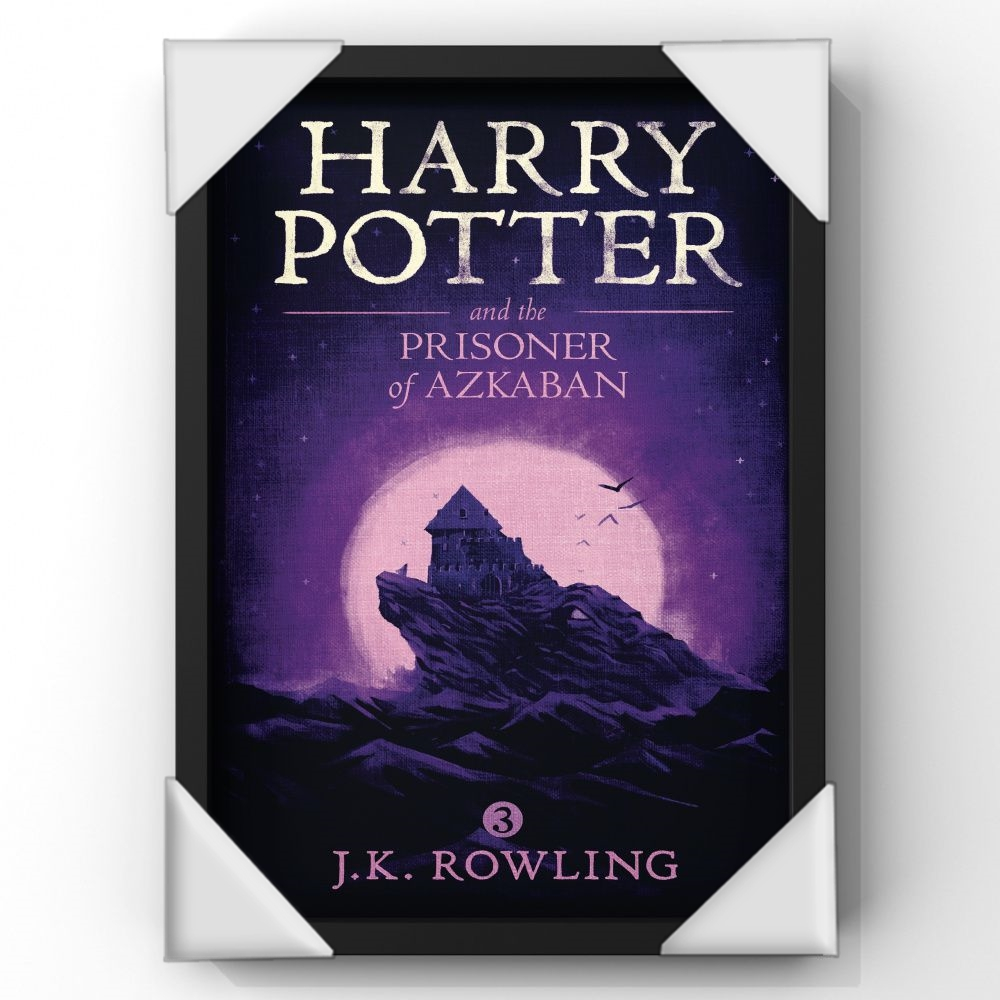 Quadro Decorativo Com Moldura Quadro Harry Potter e o Prisioneiro de Azkaban