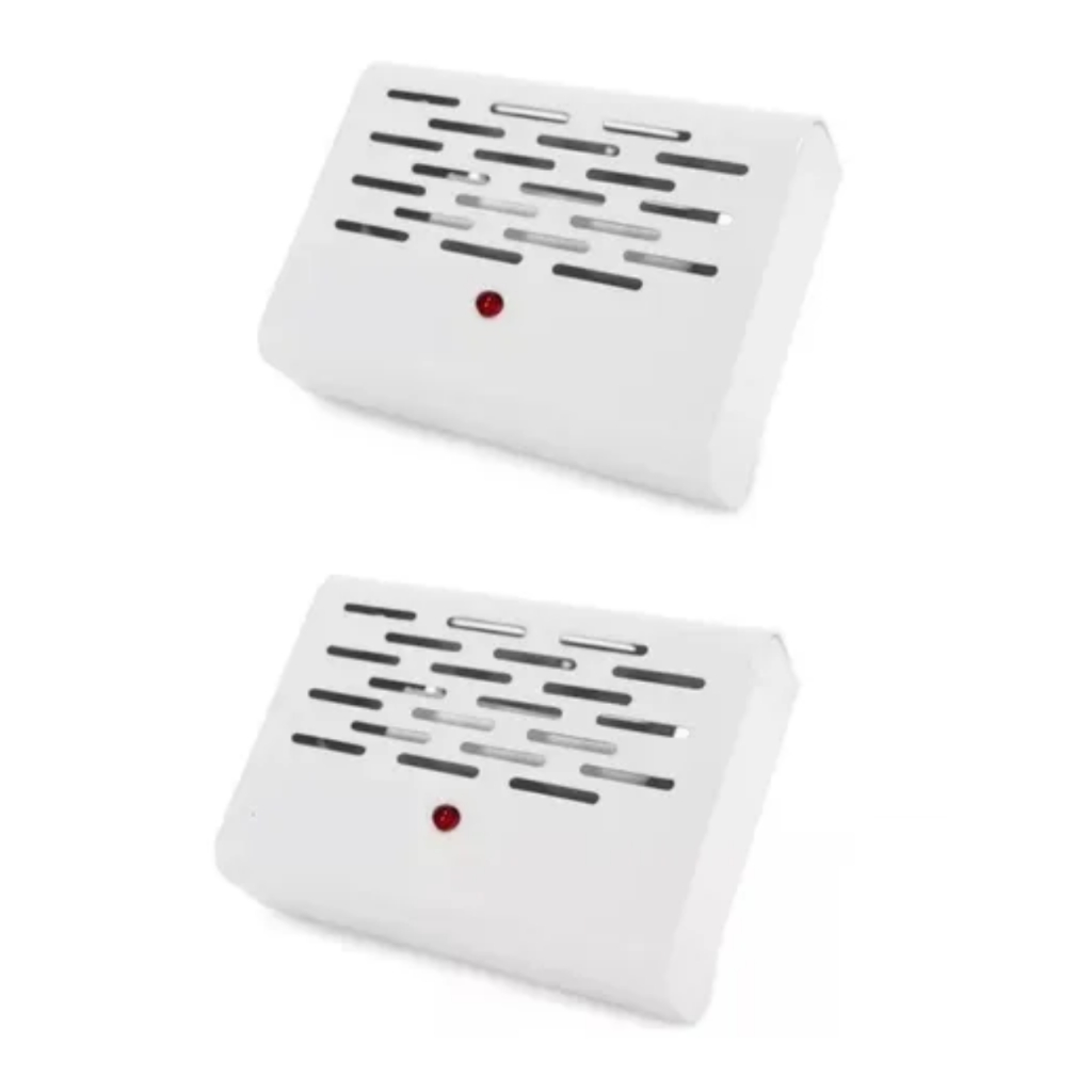 Kit 2 Desumidificador Anti Mofo Elétrico Combate Ácaros Fungos Bolor E Bactérias 110 Ou 220v