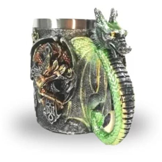 Caneca Game Of Thrones Medieval Dragão Sentinelas - Resina - Chopp Bar Got 400ml em Oferta na Shopee