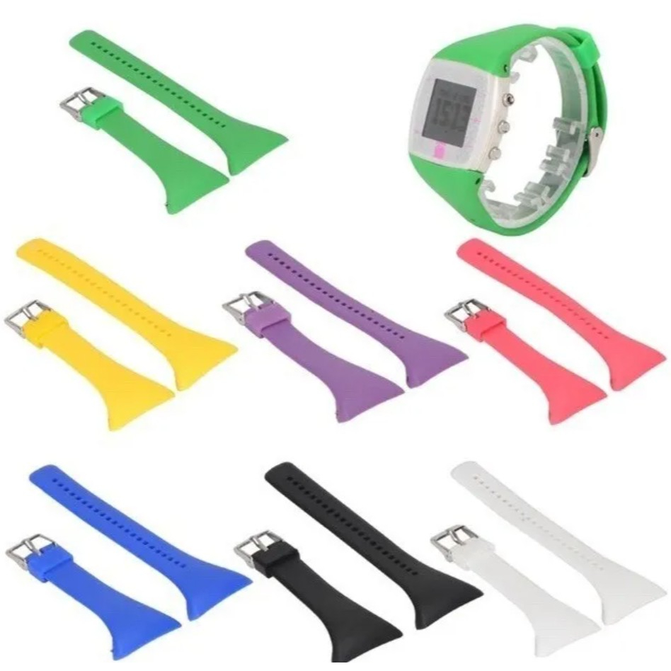 Pulseira RELÓGIO Ft4 E Ft7 Top Compatível Com Polar - Preta BRANCA AZUL VERDE ROSA AMARELA