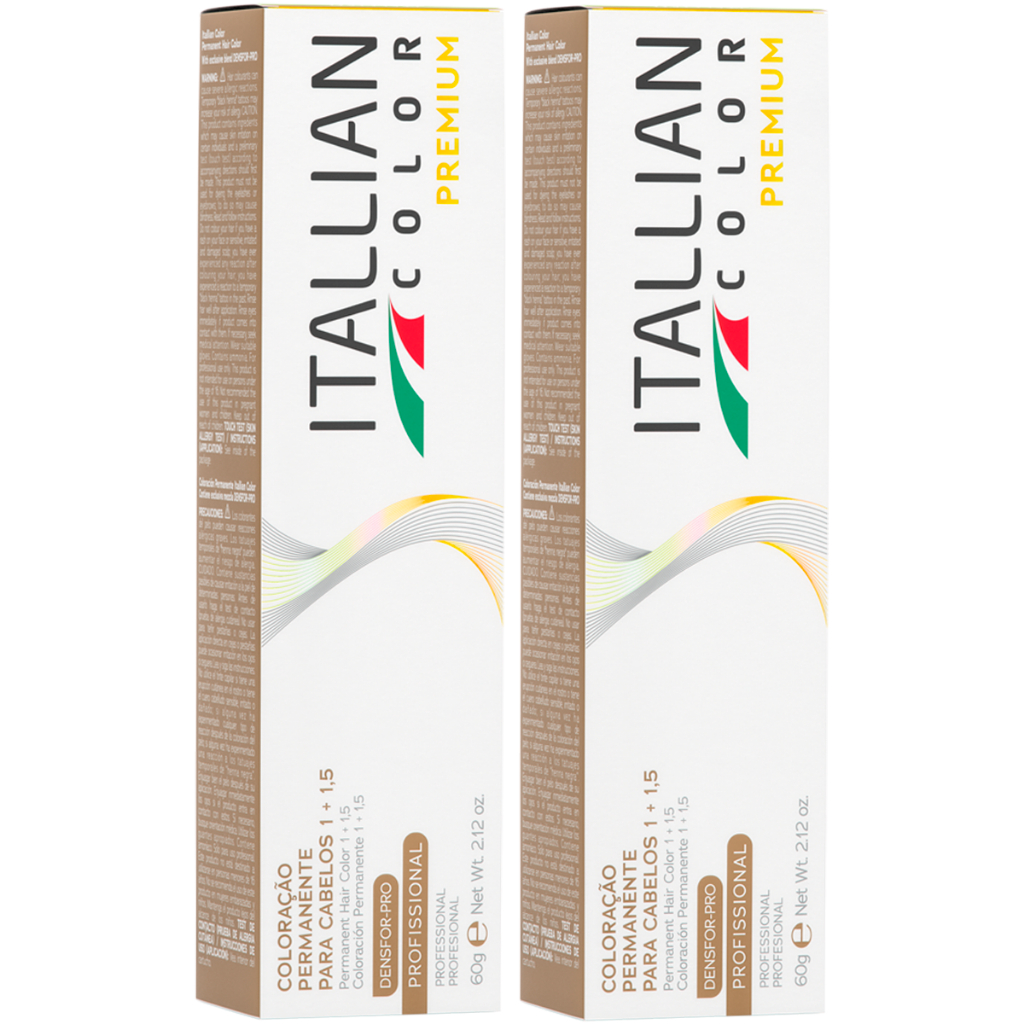 Kit 2 Colorações Itallian Color Hairtech 60g Tinta De Cabelo À Escolher em Oferta na Shopee
