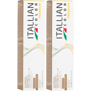 Kit 2 Colorações Itallian Color Hairtech 60g Tinta De Cabelo À Escolher em Oferta na Shopee