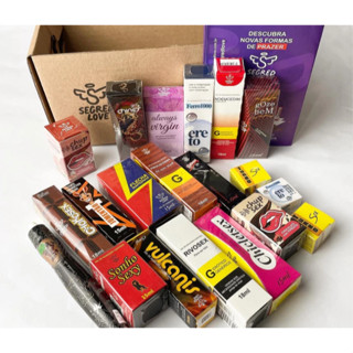 Kit Revenda Sex Shop 10 Itens Secred Love Sortidas (Lubrificante, pomada, gel)