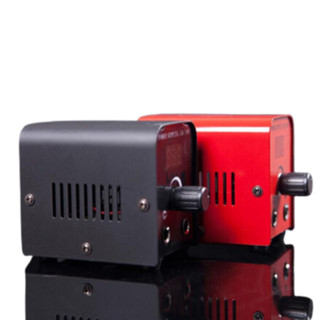 Fonte Locomotiva para Tatuagem com Display LCD e Controle de Velocidade - Cor Vermelho/Preto