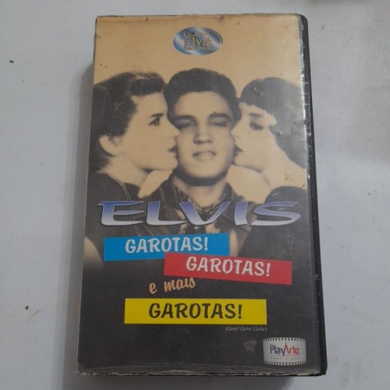 VHS Elvis - Garotas! Garotas! e mais garotas! (VHS Raro)