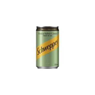 Bebida Água Tônica Lata Limão Schweppes 220ml C/06 - Coca Cola
