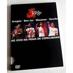 DVD - COISA DE JORGE - AO VIVO NA PRAIA DE COPACABANA