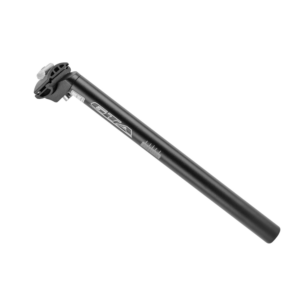 Canote Selim 27.2 Com Carrinho 350mm Alumínio Gta Preto Para Aro 29/26 Mtb Spd Bike Bicicleta 27.2 x 350mm