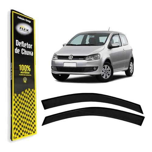 Defletor Calha de Chuva Fox 2004 a 2017 2 Portas
