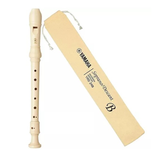 Flauta Doce Yamaha Barroca Soprano Yrs-24b