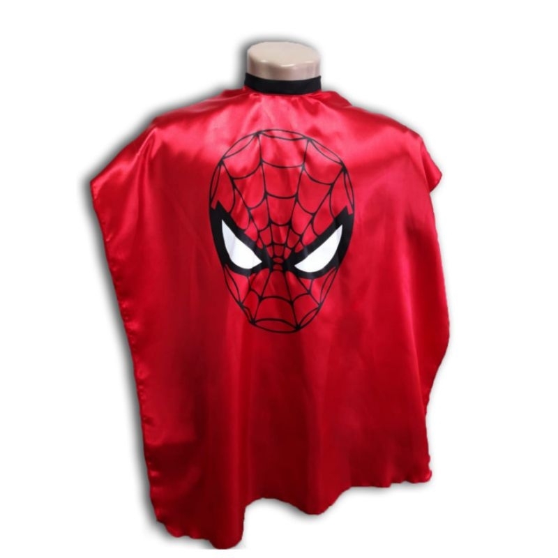 capa de corte para barbeiros/ berbearia/ salão infantil homem aranha fecho em ziper